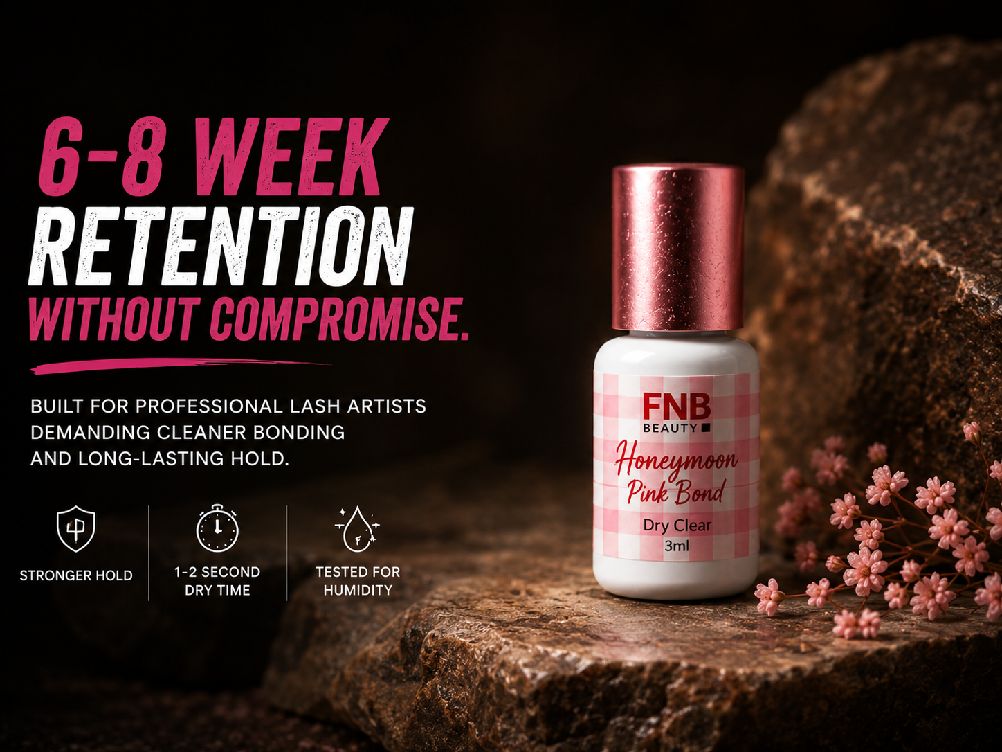 HoneyMoon Clear Bond-Pink Fomula